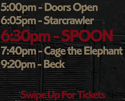 Spoon – Tour 2019